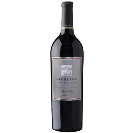 Sterling Vineyards Napa Valley Merlot  12/75cl