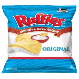 Ruffles Potato Chips Regular 15/6.5 Oz