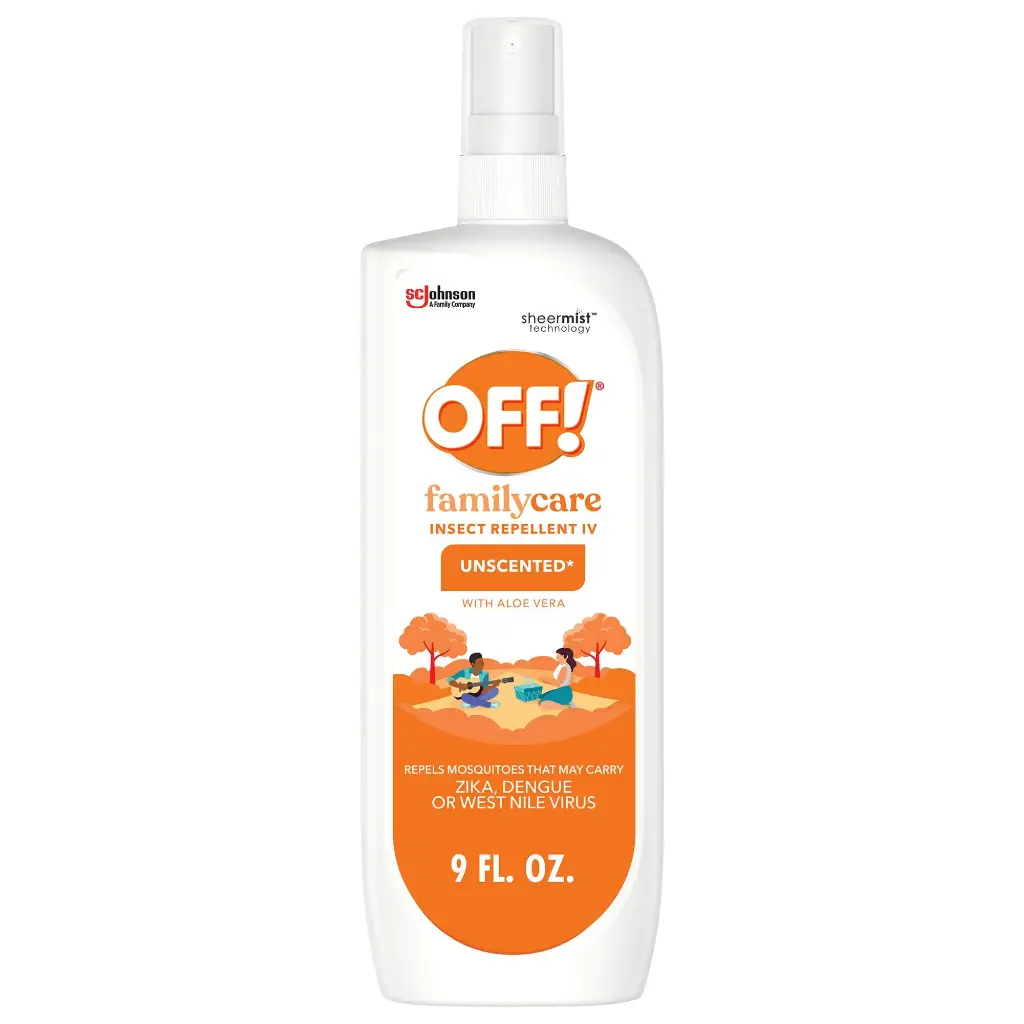 Off FamilyCare Unscented Spritz 12/9oz