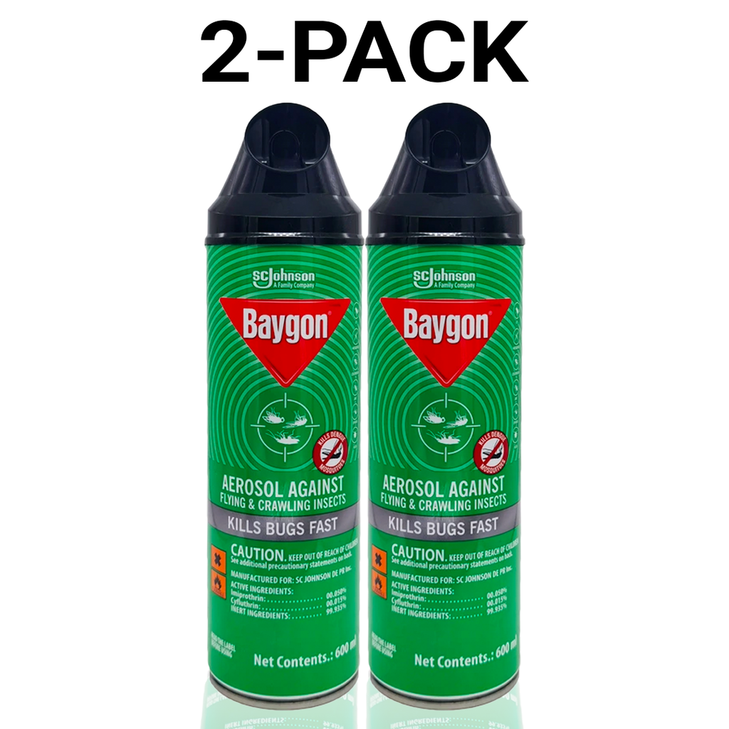 Baygon Spray Value Pack 6X2Pk/600ml