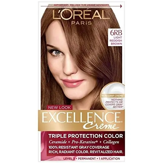 Excellence Creme Light Reddish Brown #6Rb