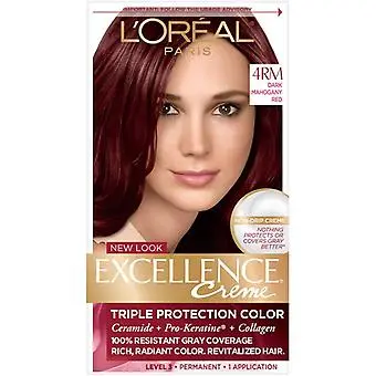 Excellence Creme Dark Mahogany Red #4Rm