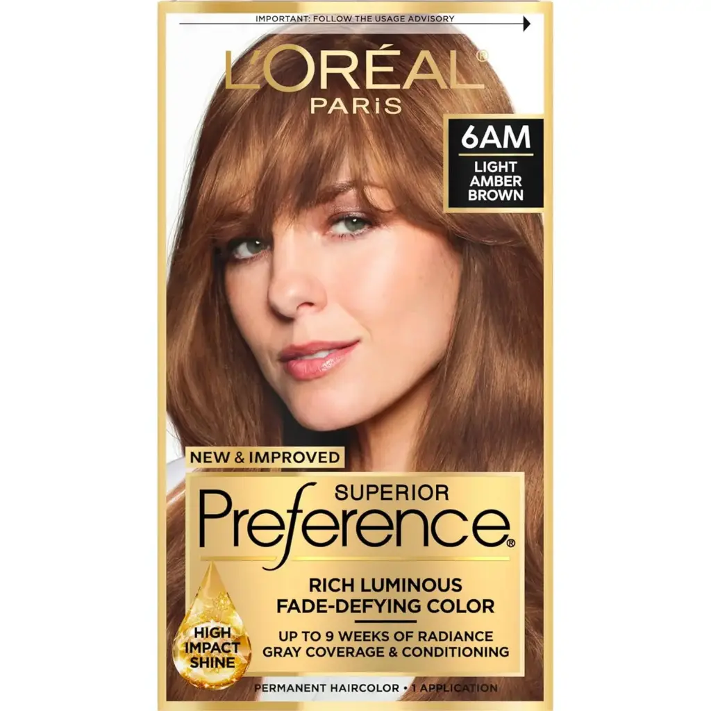 Preference Light Amber Brown #6Am