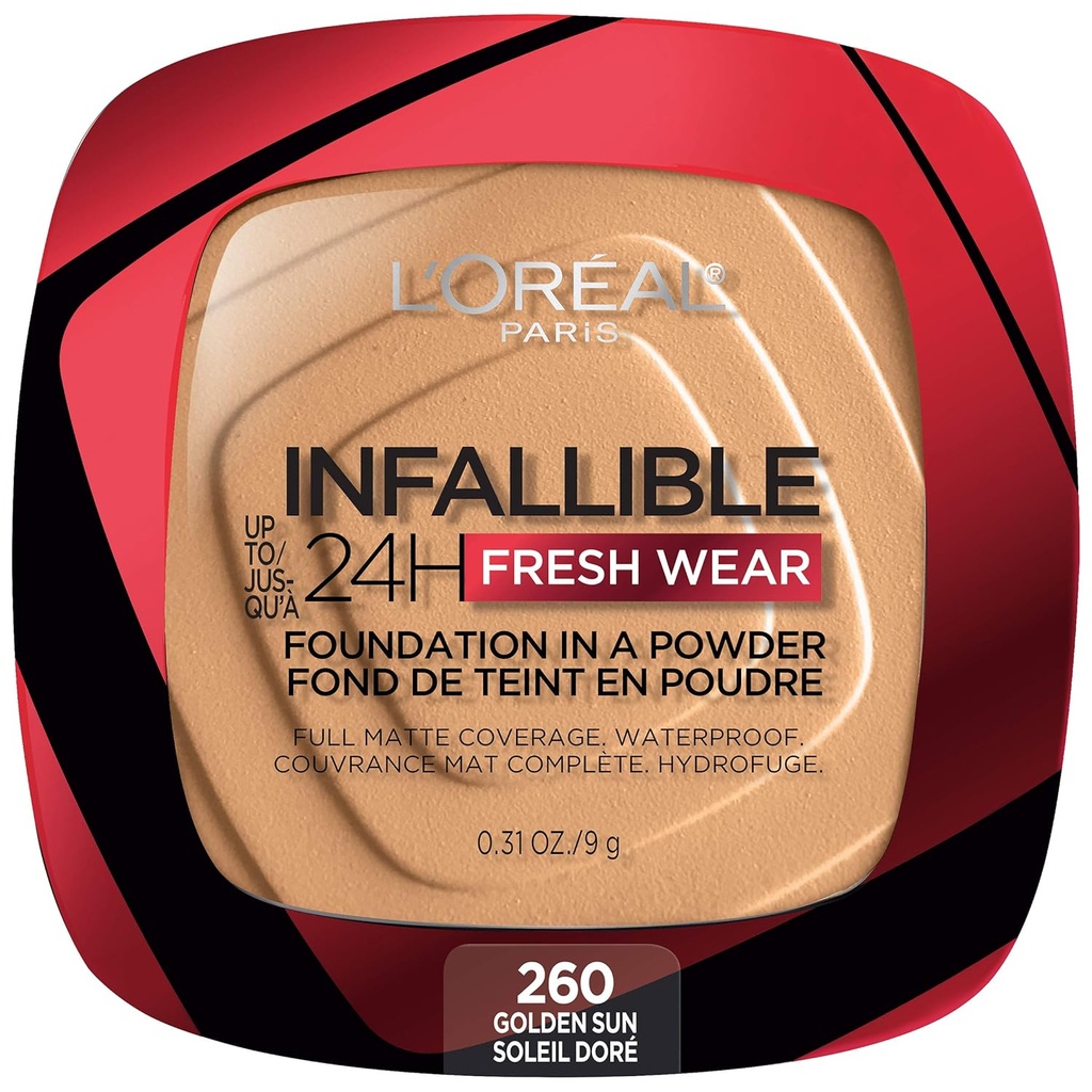 Infallible Fresh Wear Powder Golden Sun #260