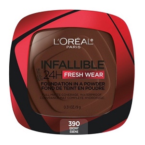 Infallible Fresh Wear Powder Ebony #390