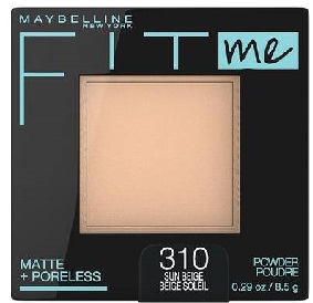 Fitme Matte+Poreless Powder - Sun Beige #310