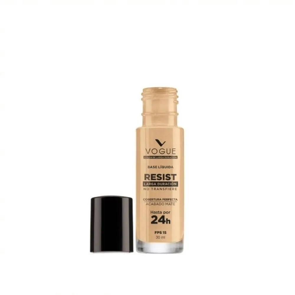 Base Liquida Resist Natural 30ml Spf 15