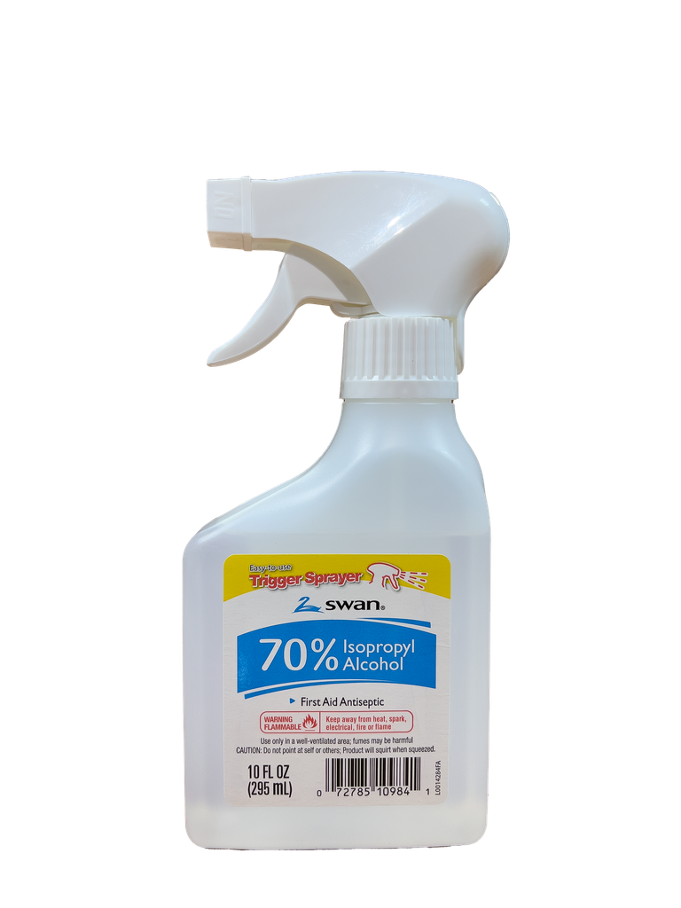 Swan Isopropyl Alcohol 70% Sprayer 10oz