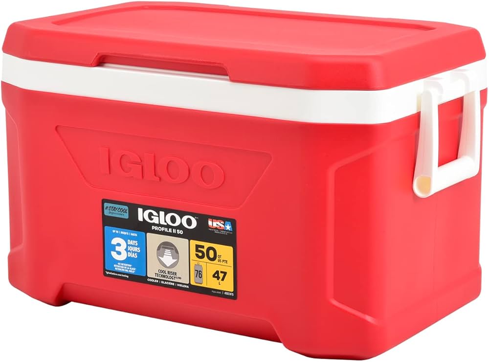 Igloo Latitud Red 50Qt/2P