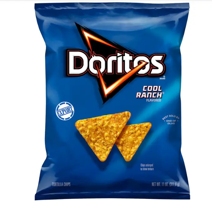 Frito Lay Doritos Cool Ranch 7/11oz