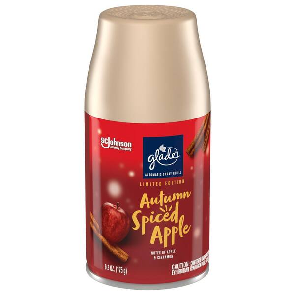 Glade Auto Spray Autumn Spiced Apple 6/6.2oz