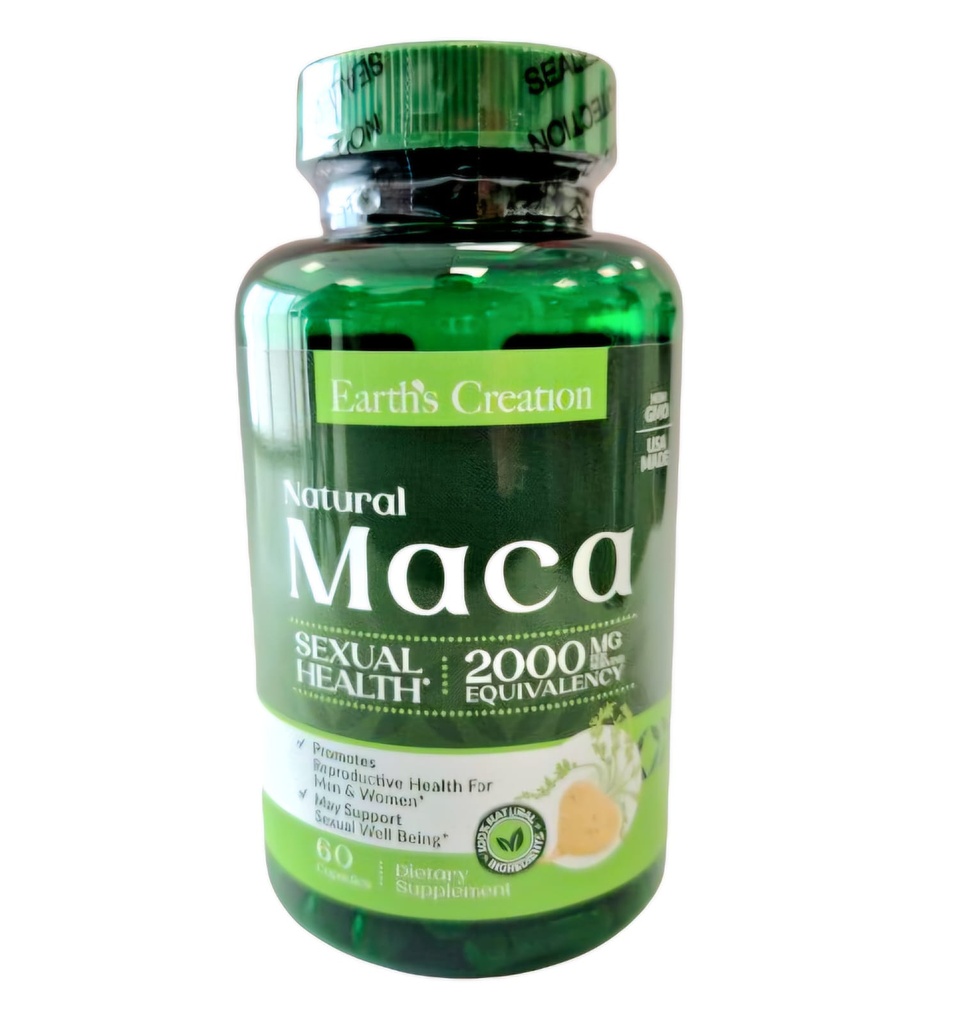 Maca 2000mg 1/60 Tablets