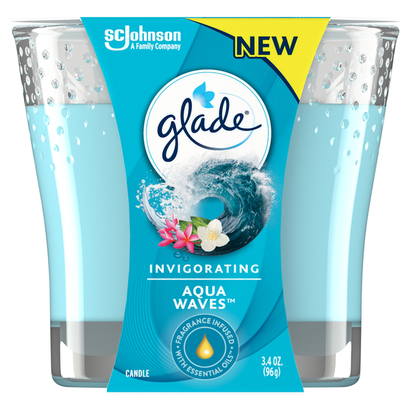 Glade Candle Aqua Waves 3/6.8oz
