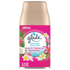 Glade Auto Spray Exotic Tropical Blossoms 6/6.2oz