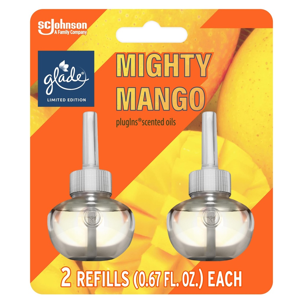 Glade PISO Mighty Mango 2 Refill 6/1.34oz