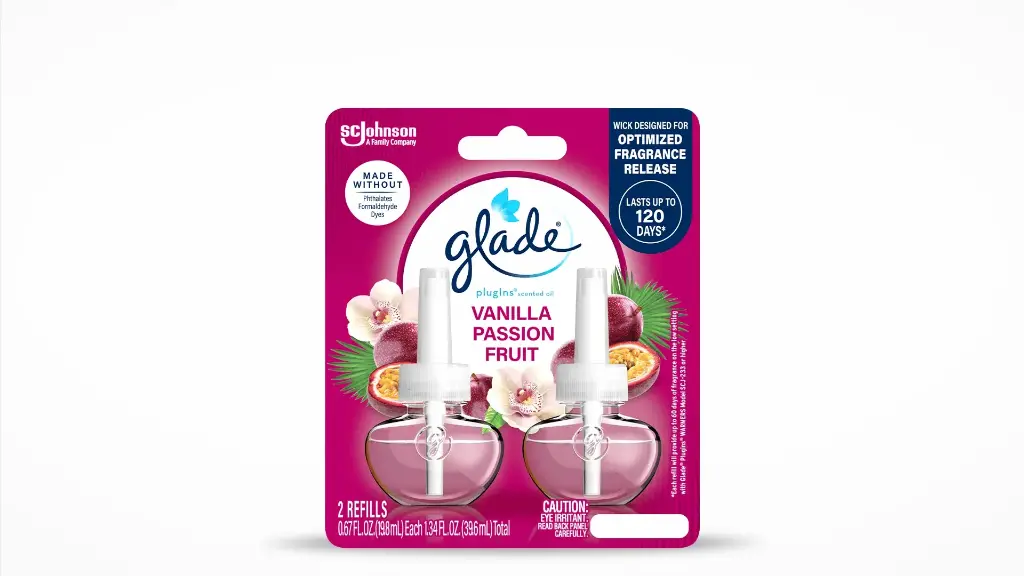 Glade PISO Vanilla Passion Fruit 2 Refill 6/1.34oz