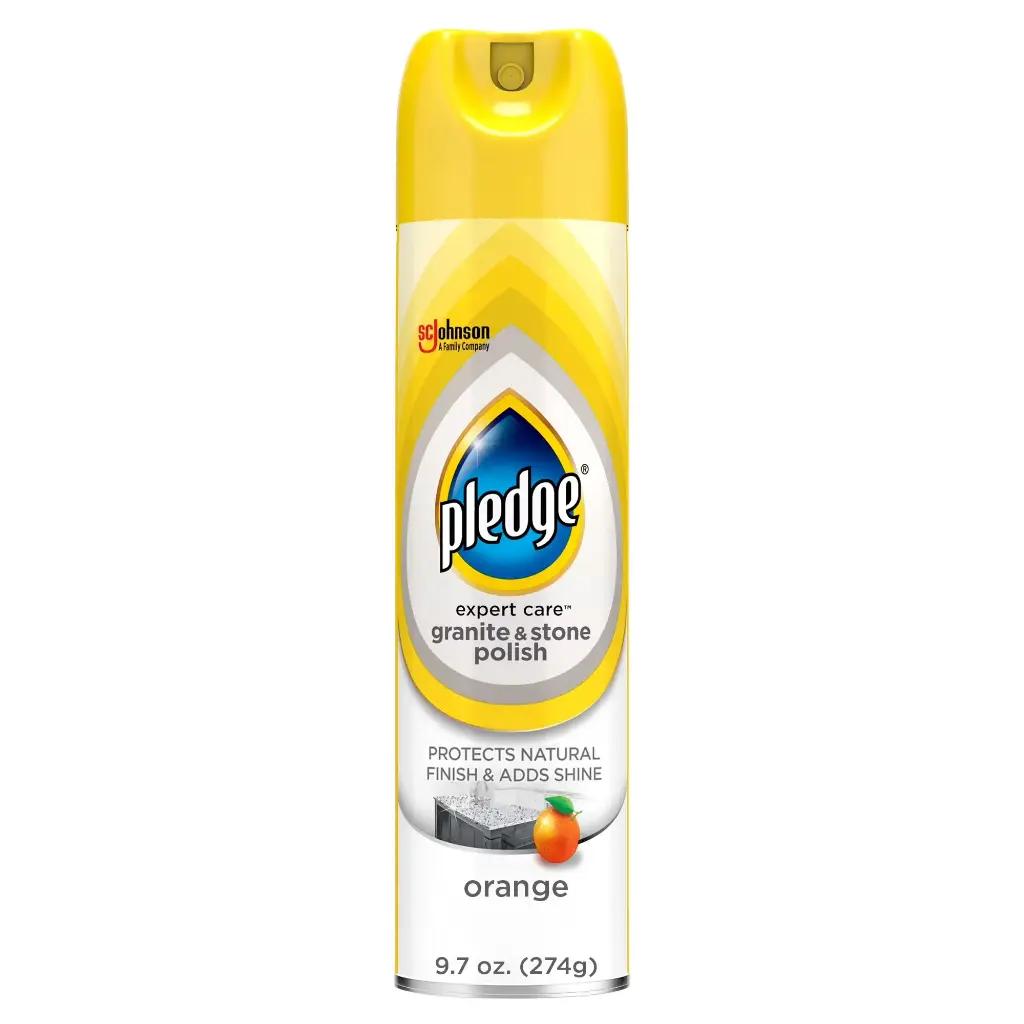 Pledge Granite & Stone Aerosol Orange 6/9.7oz