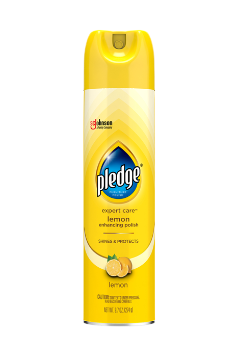 Pledge Furniture Polish Aerosol Lemon 6/9.7oz