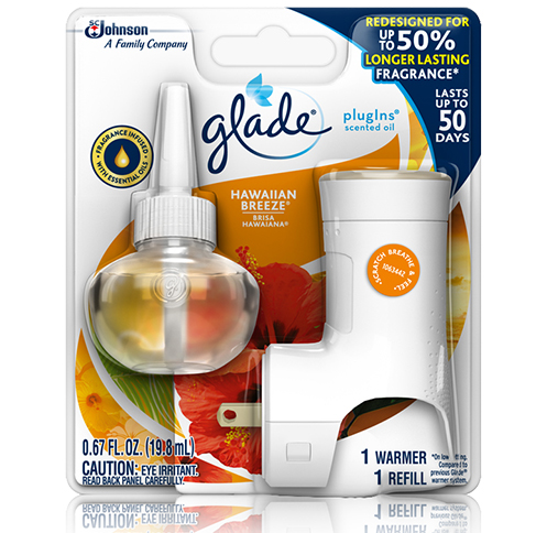 Glade PISO Hawaiian Breeze Warmer + Refill 5/0.67oz