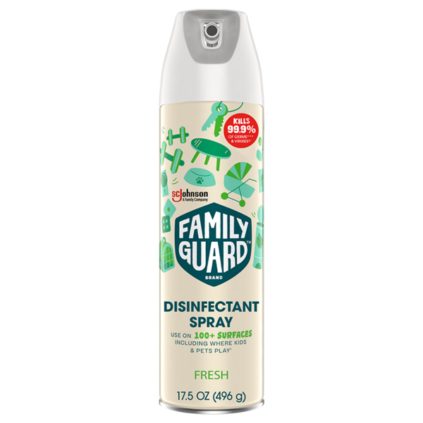 Family Guard Disinfectant Spray Fresh 8/17.5oz