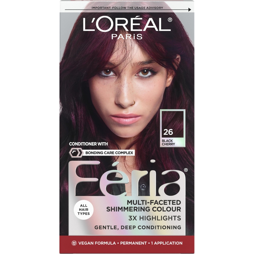Feria Crystals Black Cherry #26