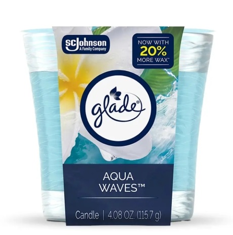 Glade Candle Aqua Waves 6/4.08oz