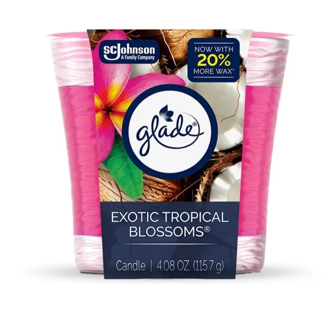 Glade Candle Tropical Blossoms 6/4.08oz