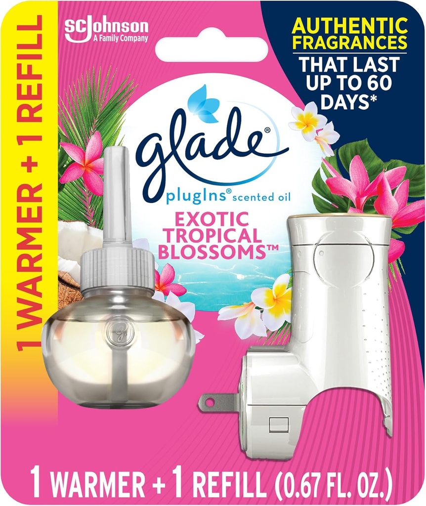 Glade PISO Exotic Tropical Blossoms + Warmer 5/0.67oz