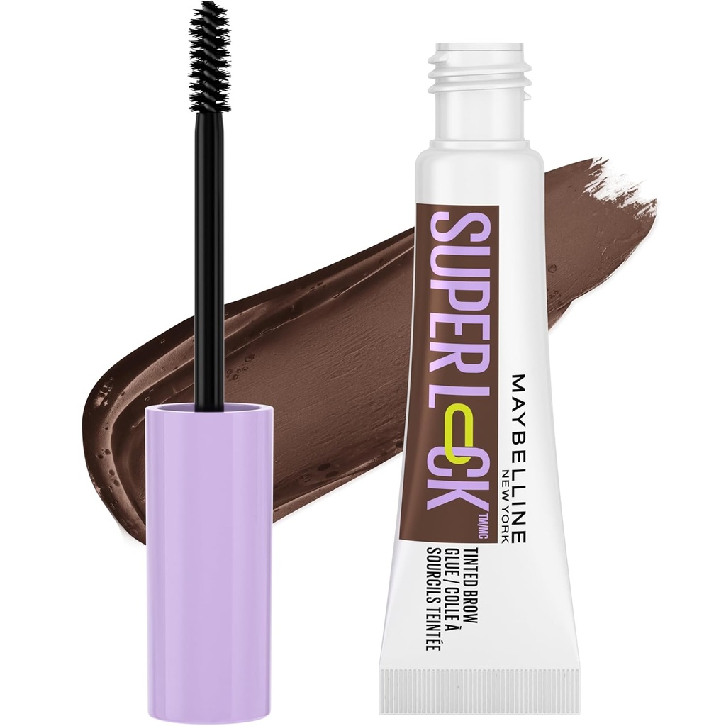 Maybelline Superlock Browgel - Deep Brown