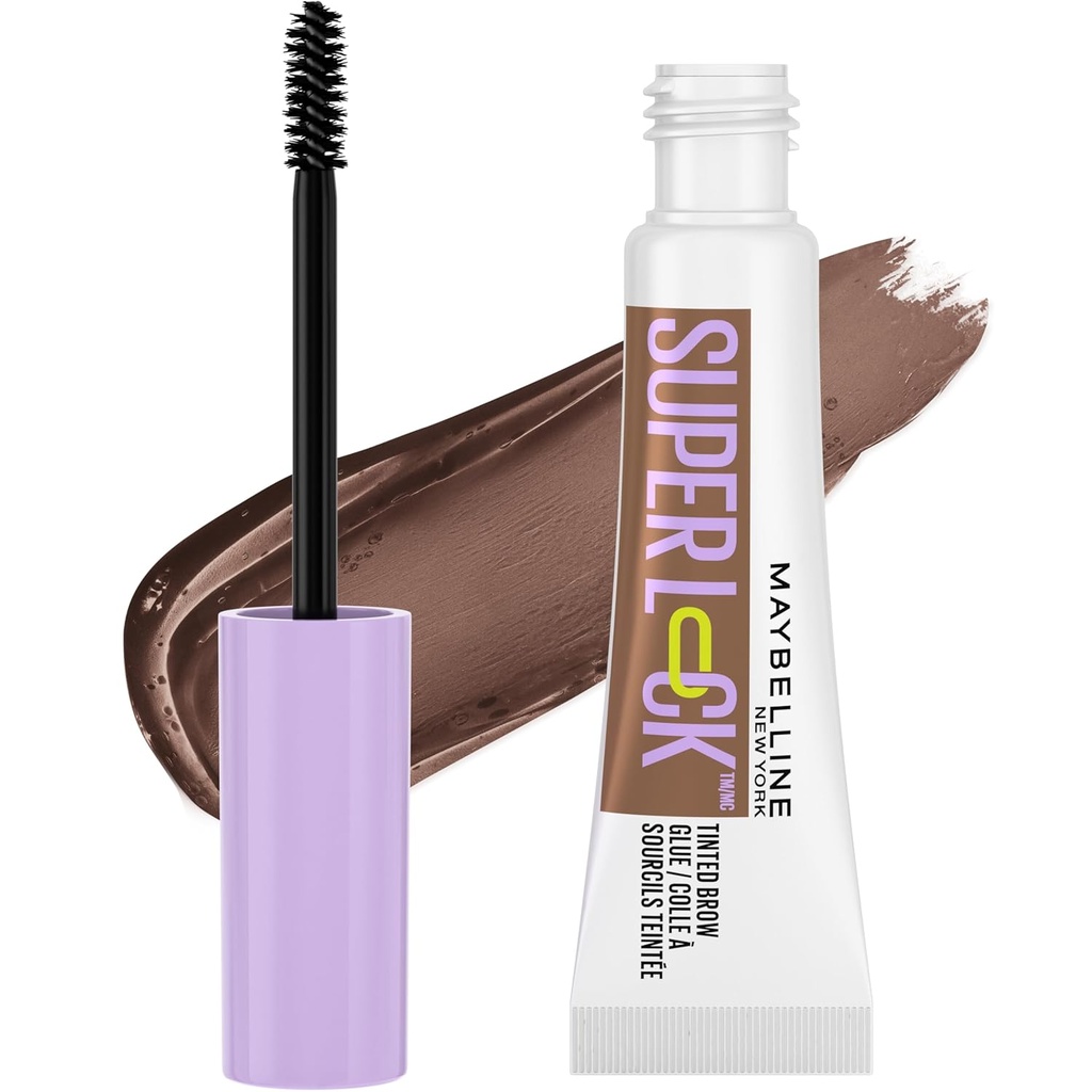 Maybelline Superlock Browgel - Medium Brown