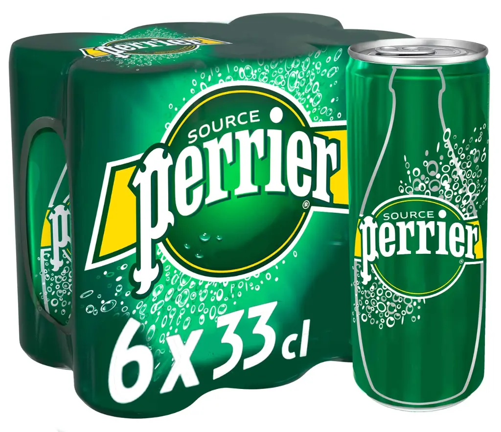 Perrier Regular Slim Can 4X6Pk/33Cl