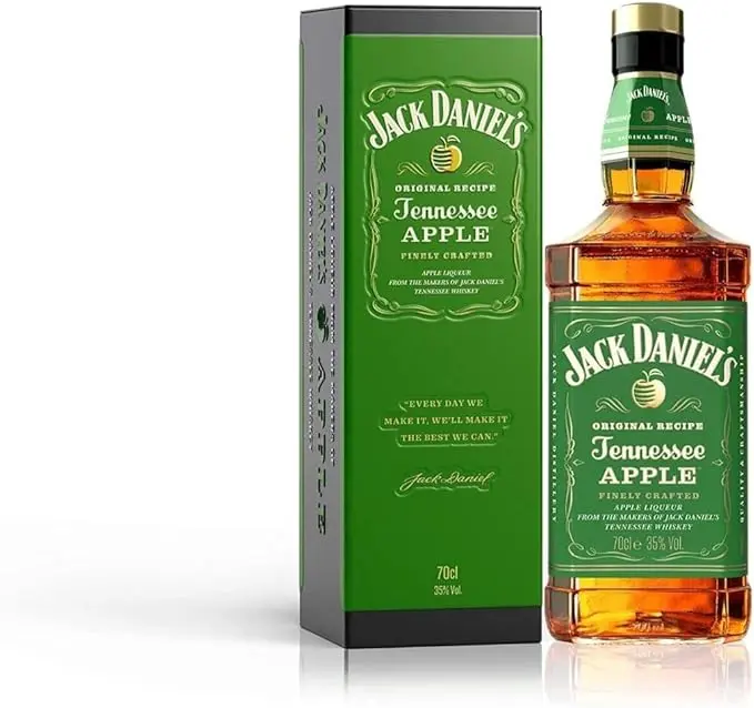 Jack Daniels Apple Tin Giftpack 6/70cl