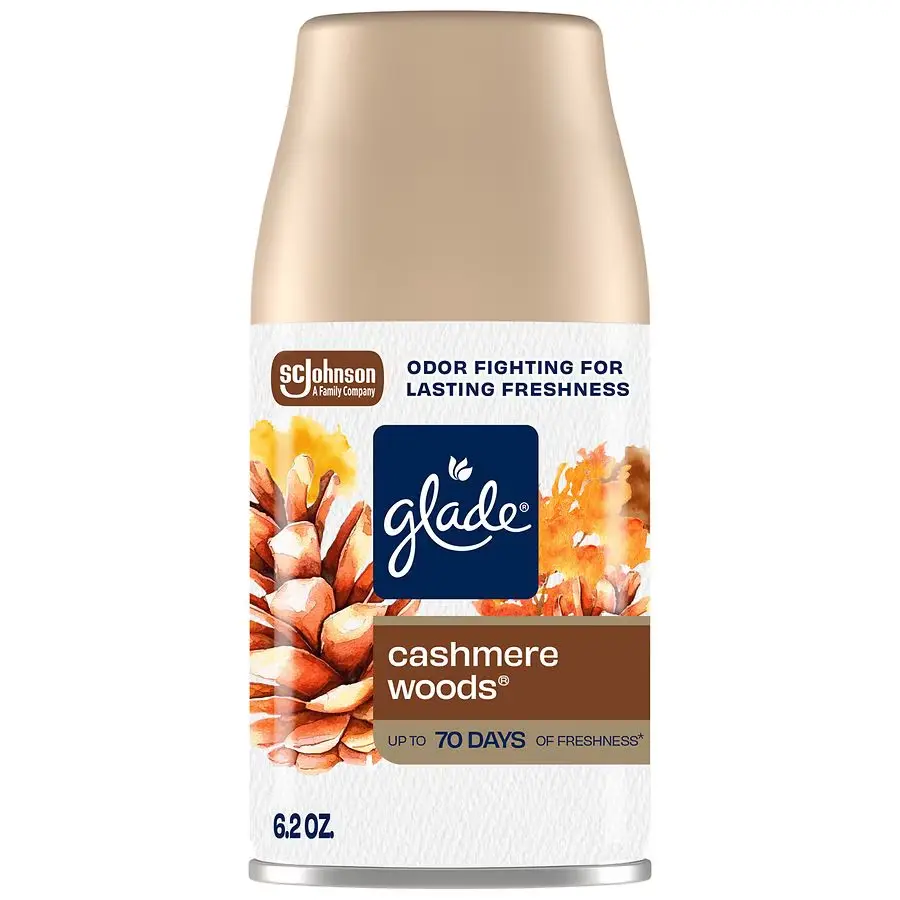 Glade Auto Spray Cashmere Woods Refill 4/6.2oz 