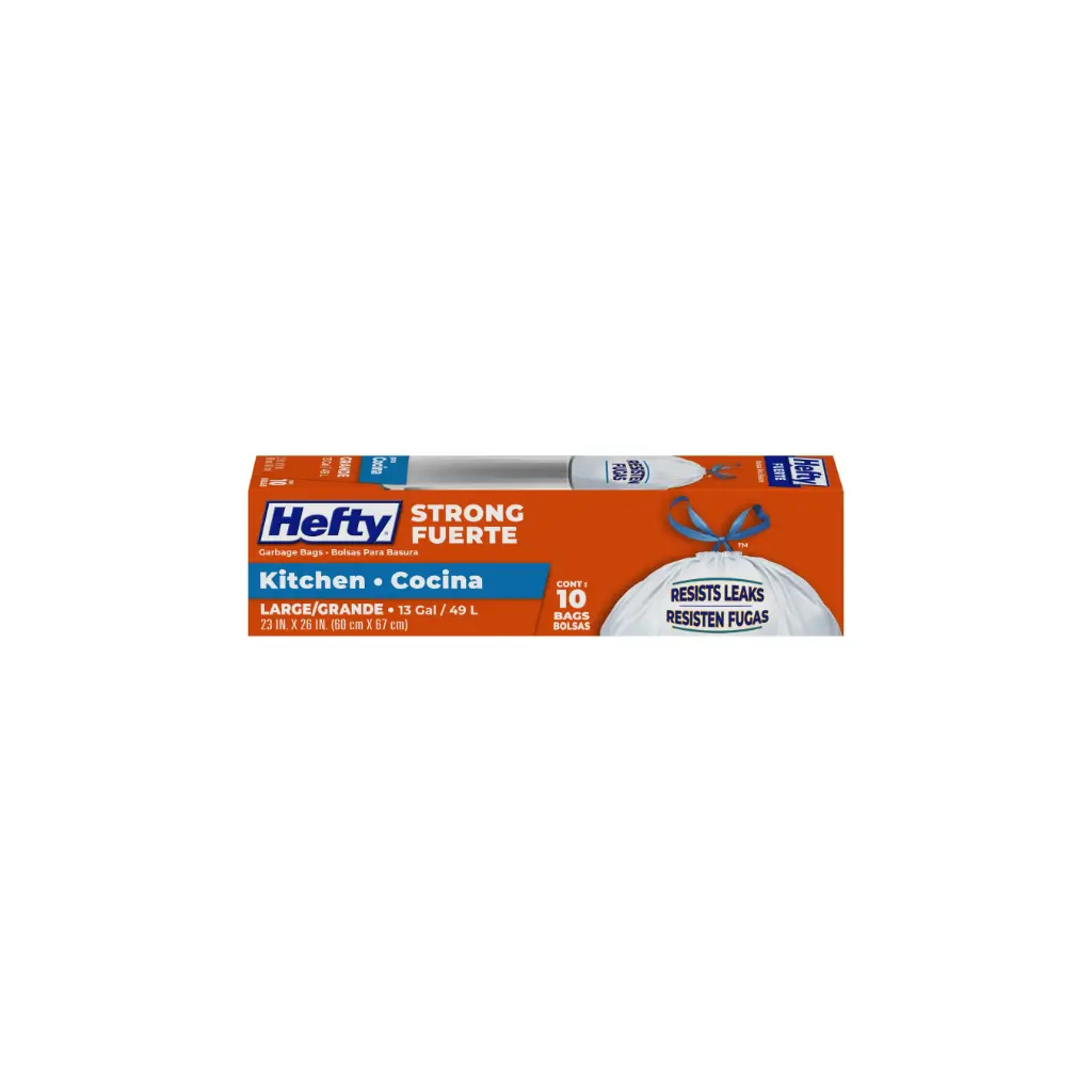 Hefty Garbage Bags Large 20/10ct 13g