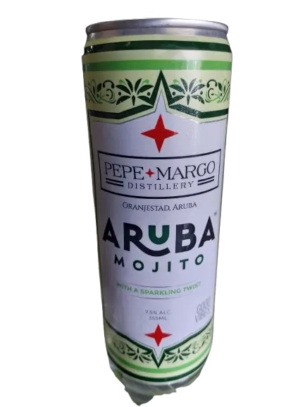 Aruba Mojito Sparkling Canned Cocktail 12/12oz 