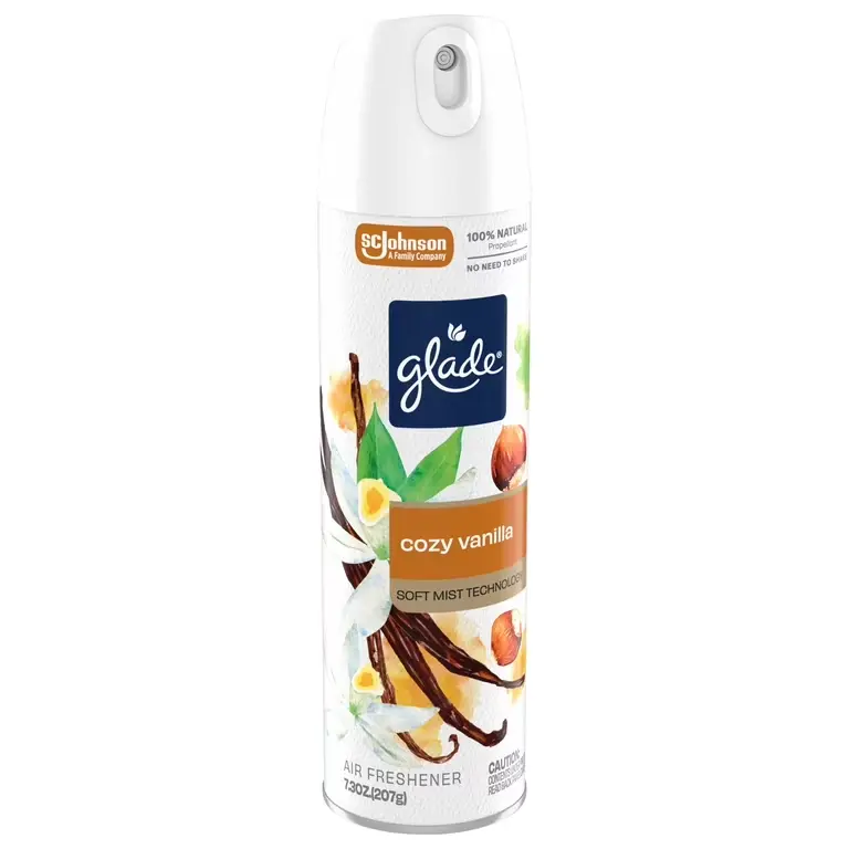 Glade Aerosol Cozy Vanilla 6/7.3oz 