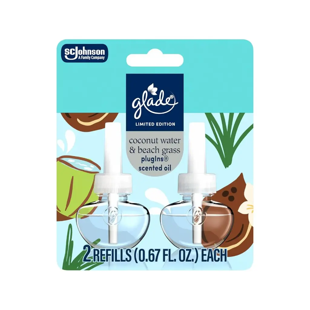 Glade PISO Coconut Water & Beach Grass 2 Refill 6/1.34oz  