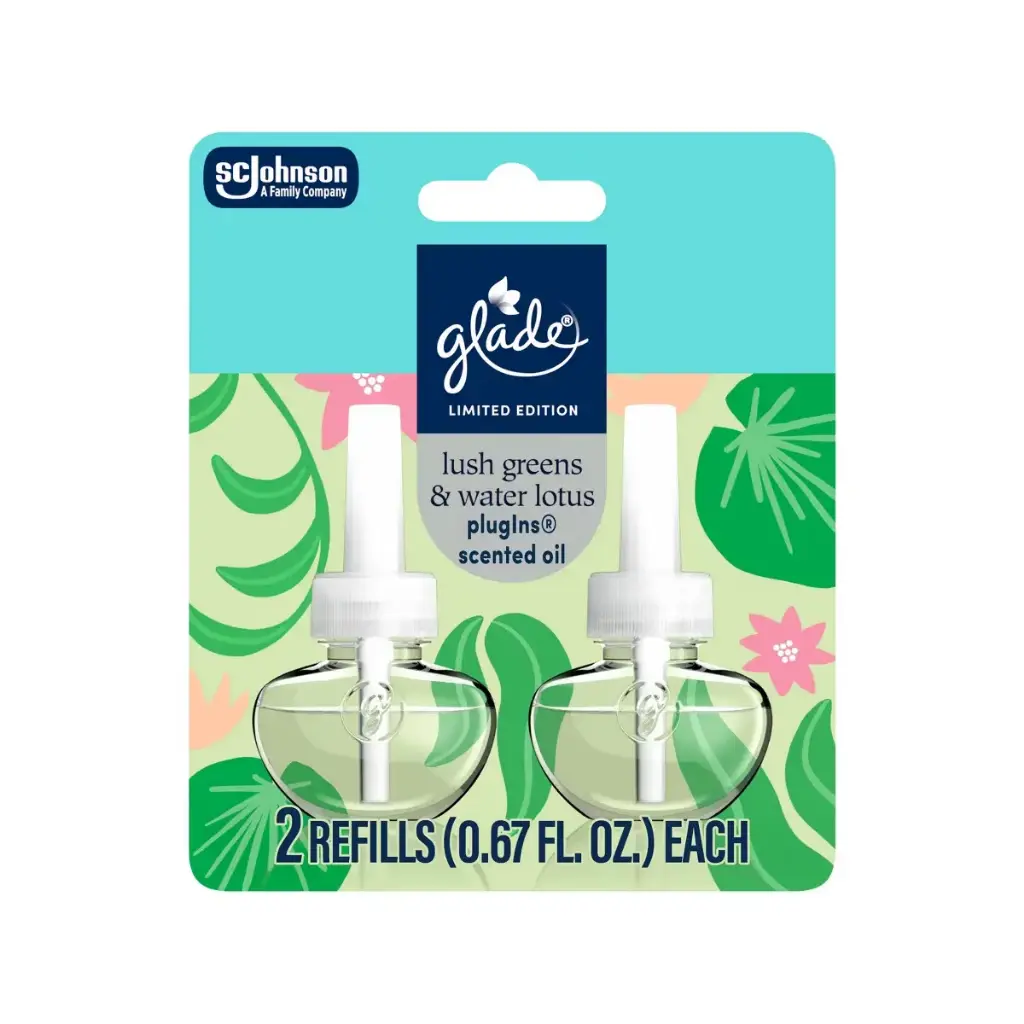Glade PISO Lush Greens & Water Lotus 2 Refill 6/1.34oz