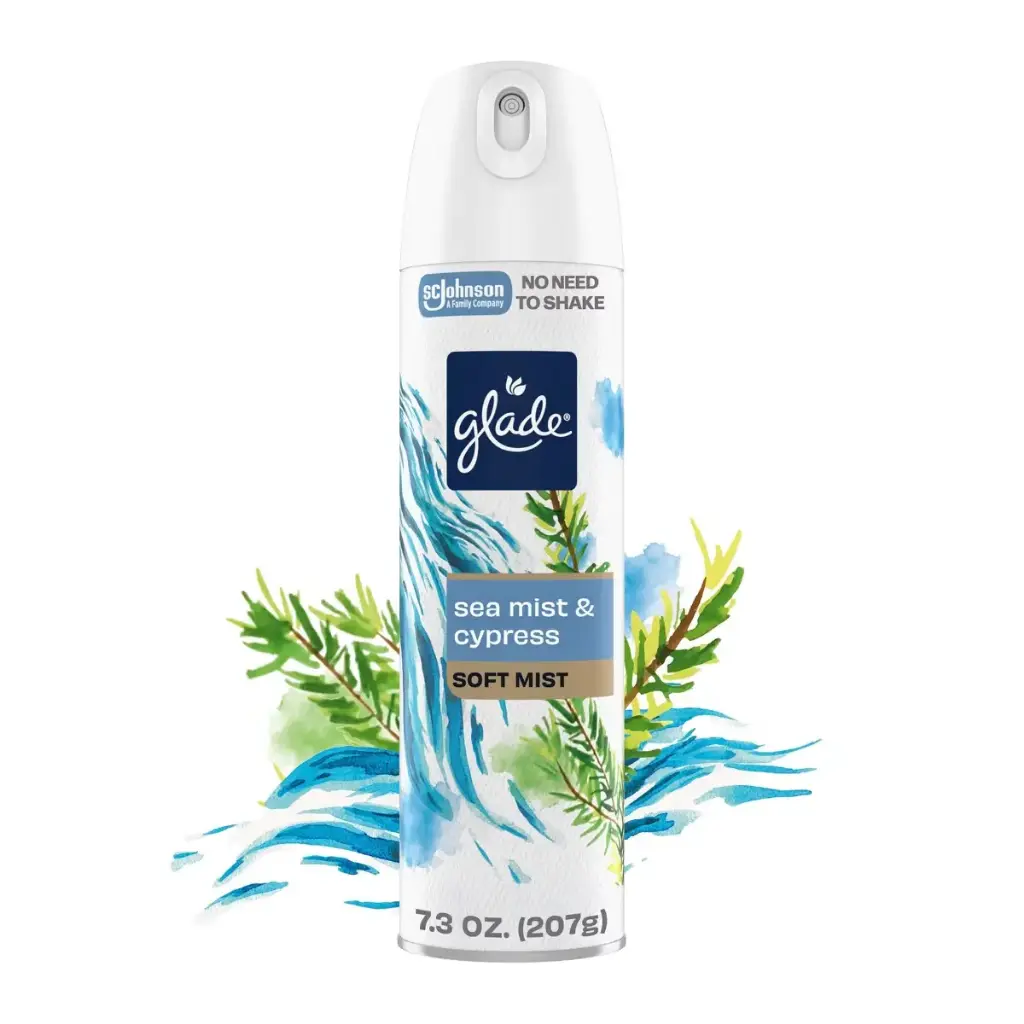 Glade Aerosol Sea Mist & Cypress 6/7.3oz 
