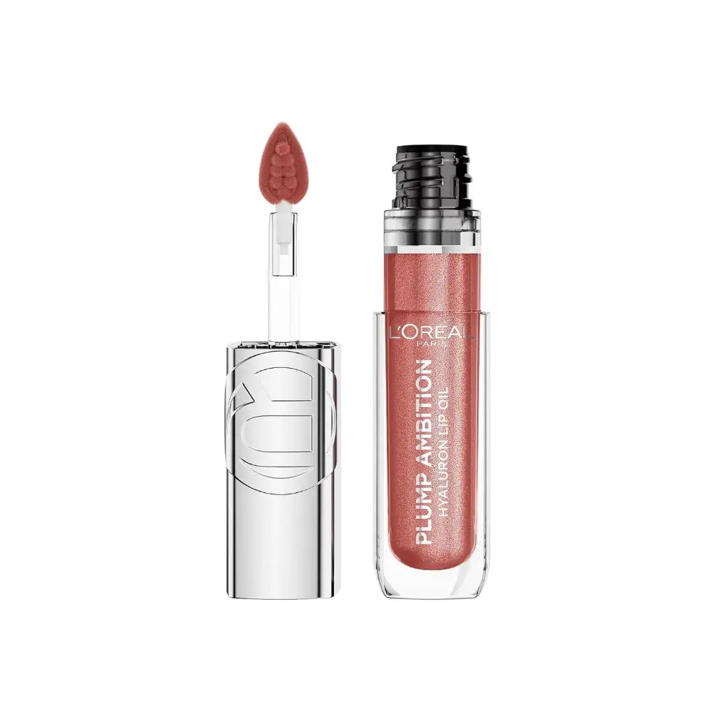 Plump Ambition Shimmer Rose Lights 