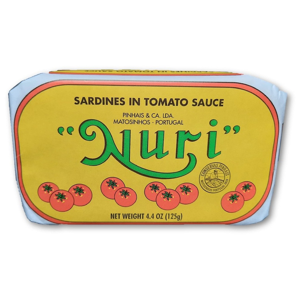 Nuri Spiced Sardines in Tomato Sauce 24/125gr