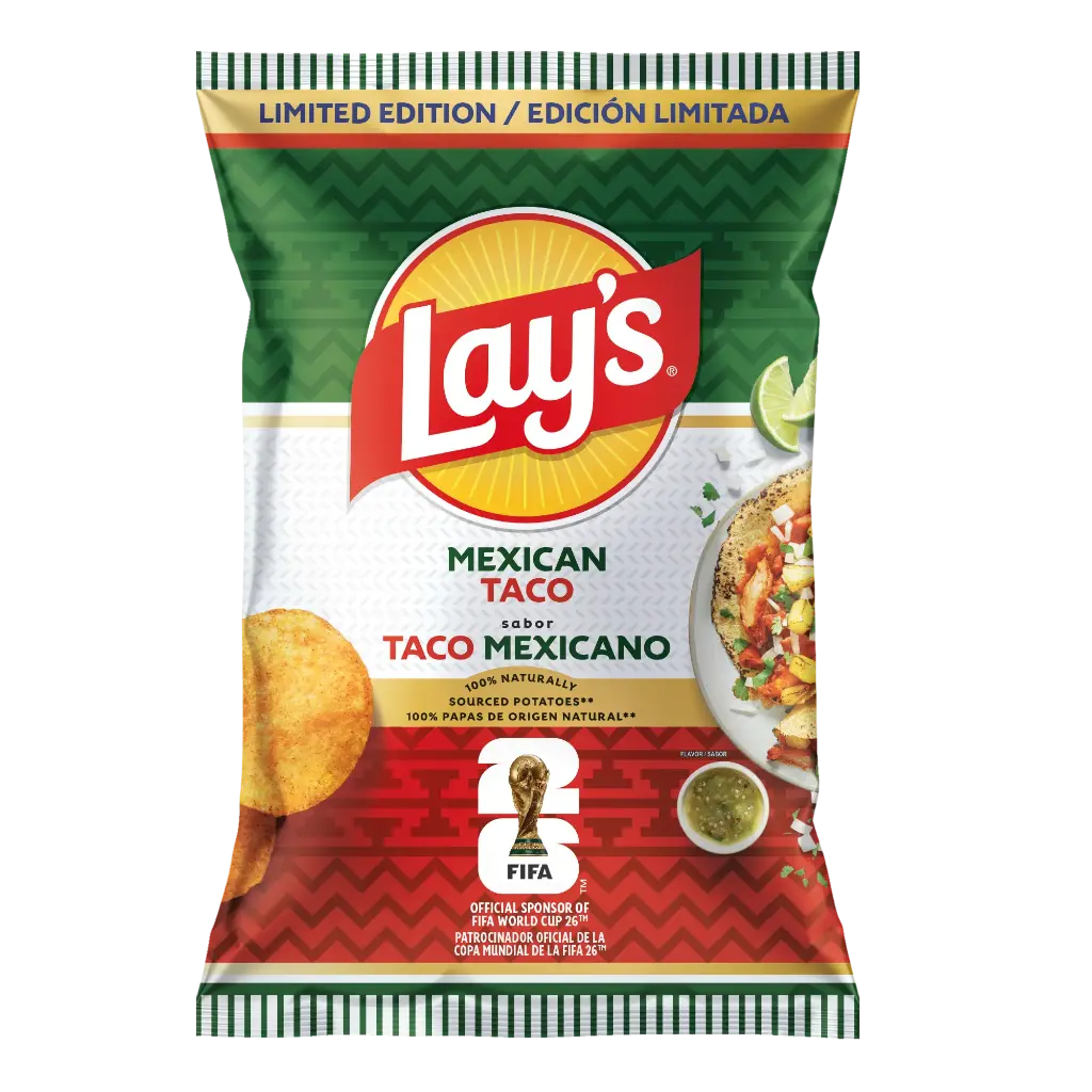Lays Mexico Taco World Cup 60/1.13oz