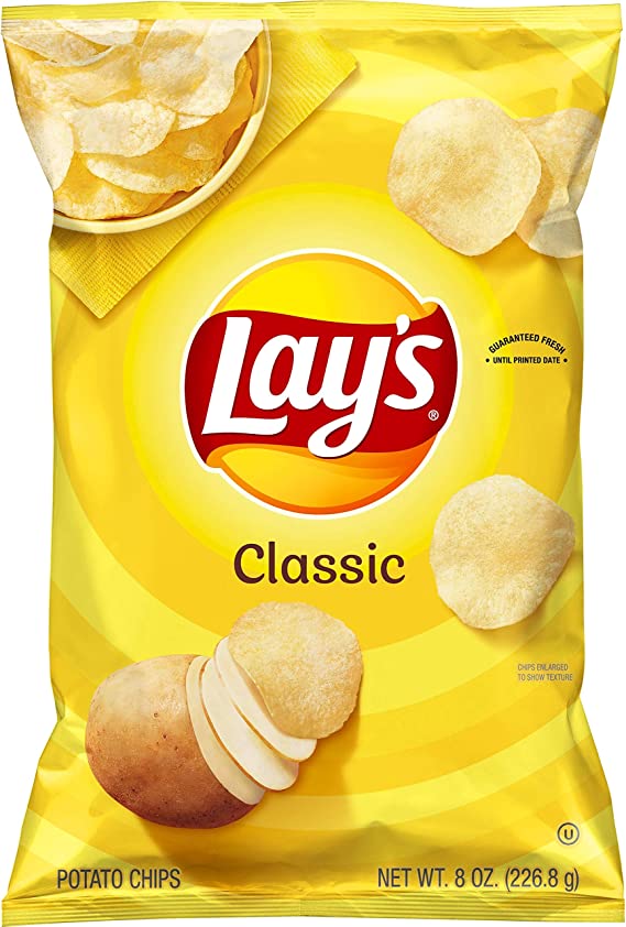 Lays Classic Regular Chips 8/15oz 