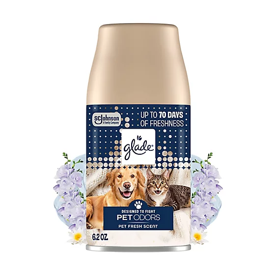 Glade Auto Spray Pet Fresh 6/6.2oz 