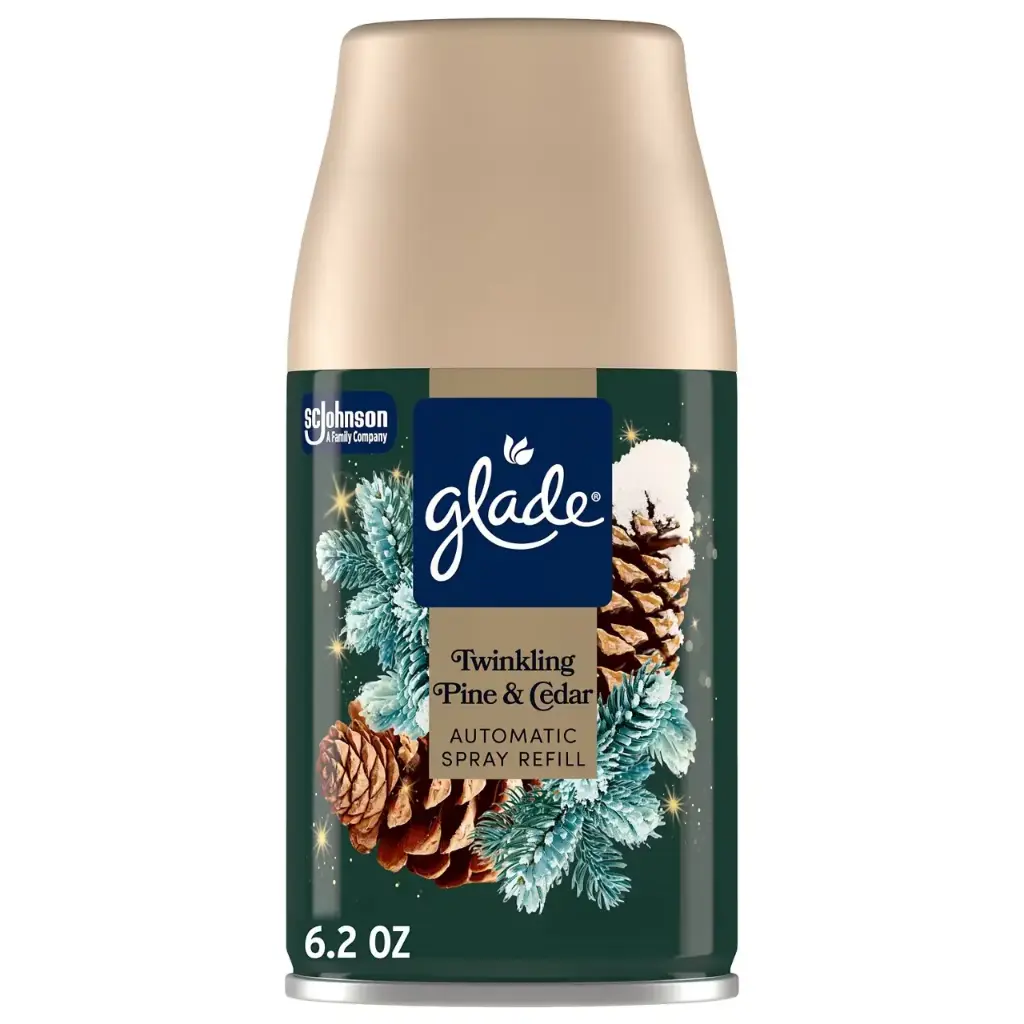 Glade Auto Spray Twinkle Pine & Cedar Refill 4/6.2oz 