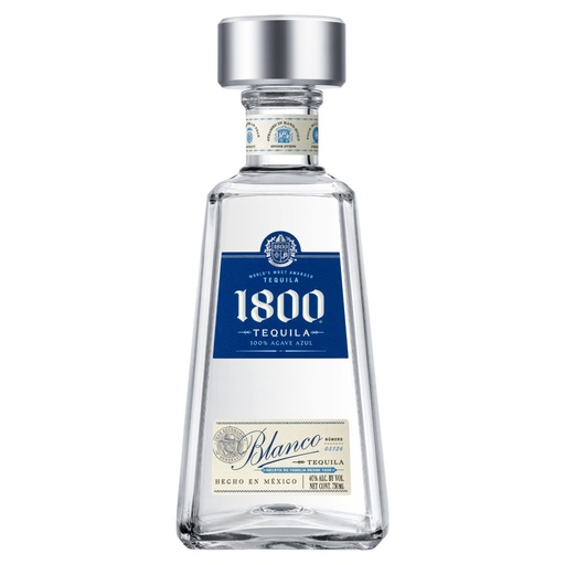 [0500-TQ-22753] 1800 Tequila Reserva Silver 12/75cl