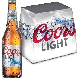 [0900-CB-28385] Coors Light Bottle 4X6Pk/12Oz