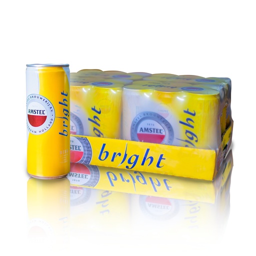 [0900-HE-20986] Amstel Bright Can 4X6Pk/25cl
