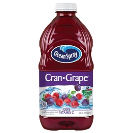[1200-OS-22027] Ocean Spray Cranberry Grape Juice 8/64Oz