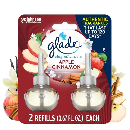 [1900-SJ-13074] Glade PISO Apple Cinnamon 2 Refill 6/1.34oz